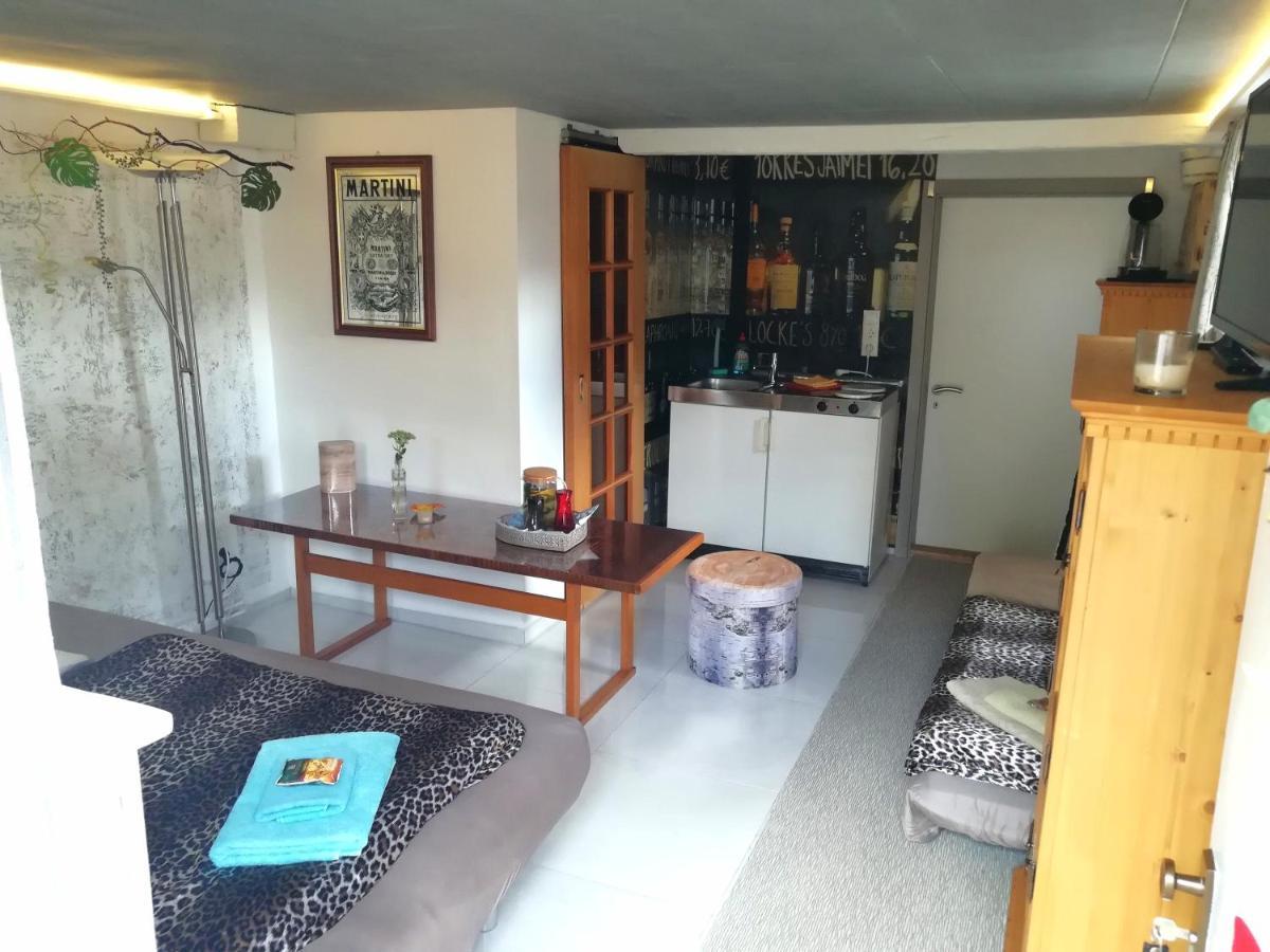 Friedrichsgrun Kleines Studio Im Eichenwaeldchen, 1 Zimmer Kueche Bad מראה חיצוני תמונה