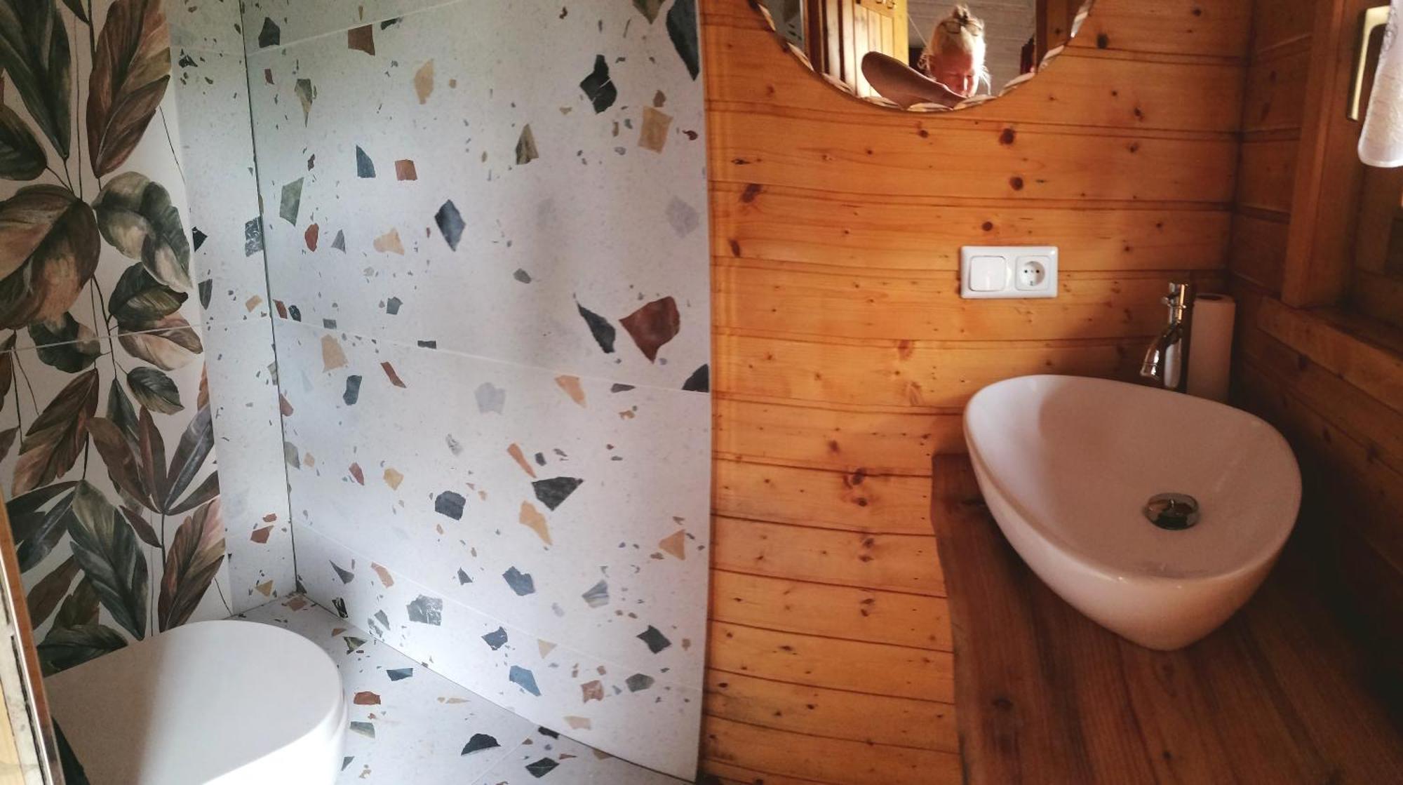 Friedrichsgrun Kleines Studio Im Eichenwaeldchen, 1 Zimmer Kueche Bad מראה חיצוני תמונה